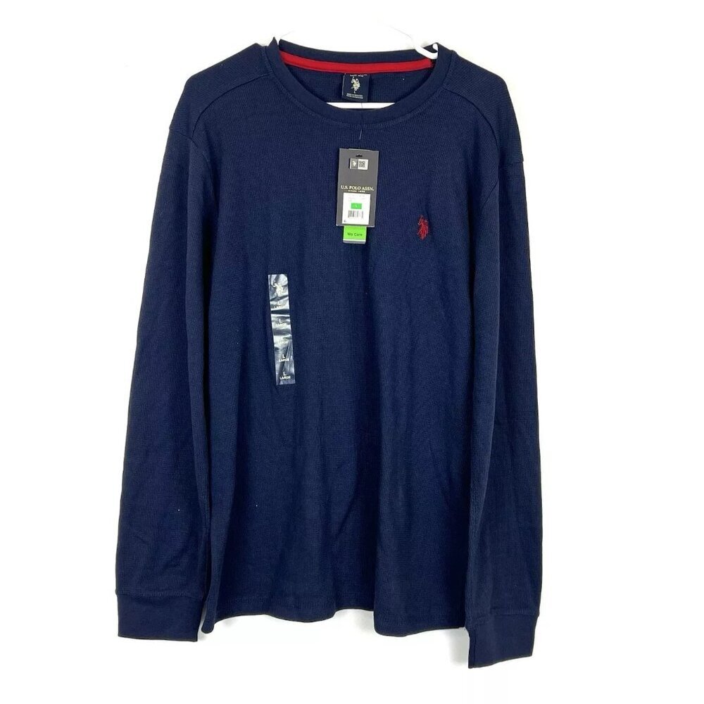 US Polo Assn Men’s Long Sleeve Blue Shirt Size Large